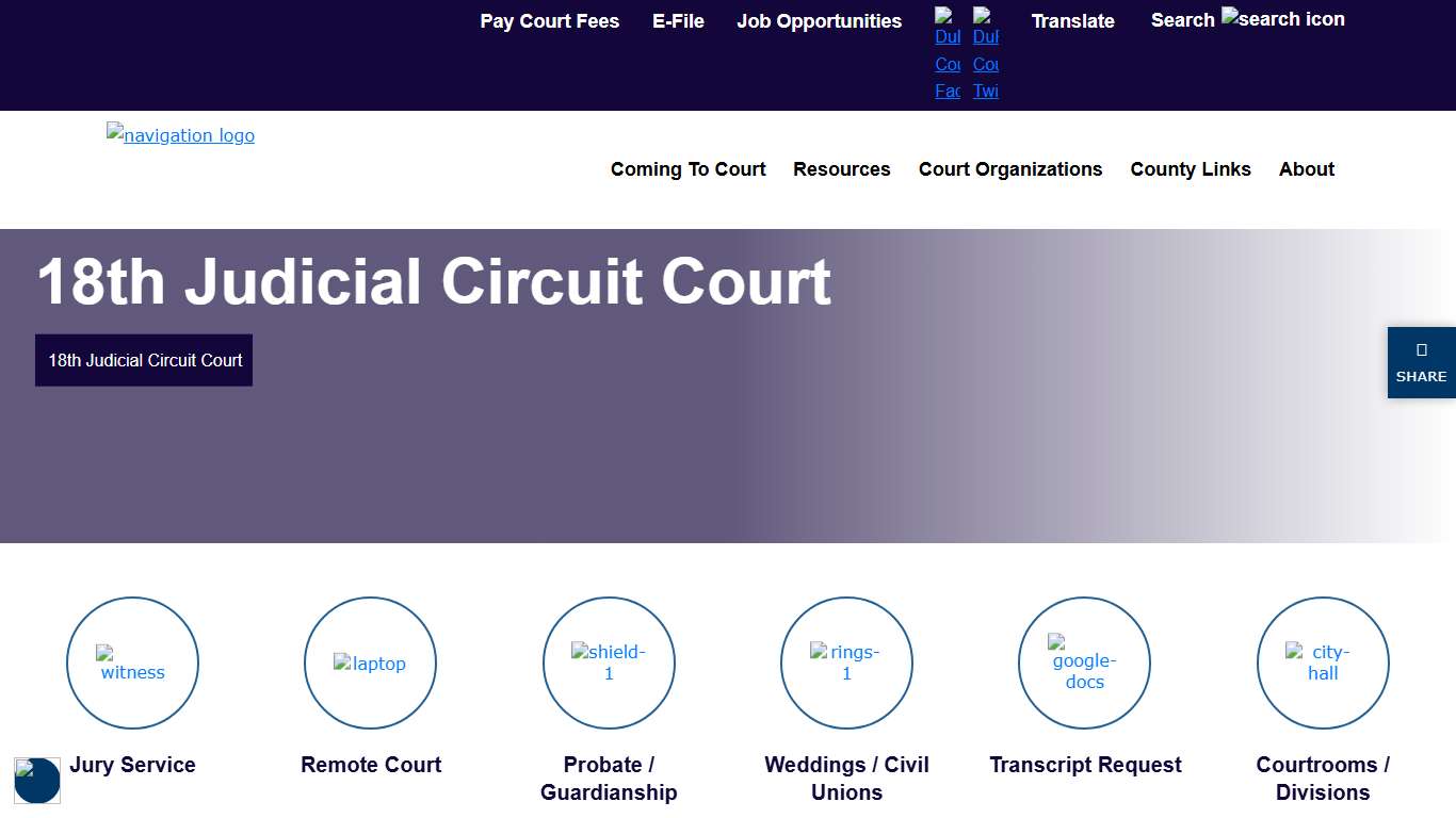 18th Judicial Circuit Court DuPage Courts